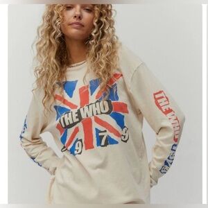 Daydreamer The Who oversized top